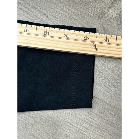 Lole Women's Black Half Zipper V-Neck Babe Robe Shift Dress Size Lg Minimalist - Picture 10 of 10